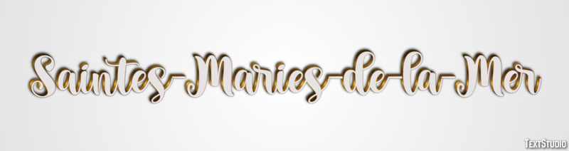 Saintes-Maries-de-la-Mer Efekt tekstowy