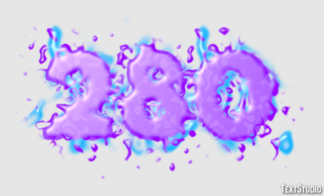 280 Text Effect