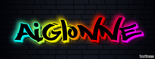 Aiglonne Efeito do texto