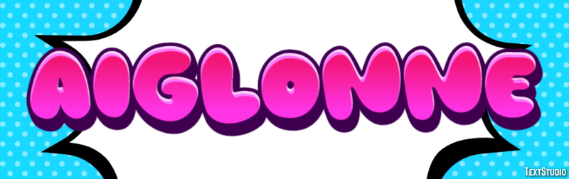 Aiglonne Effet de Texte