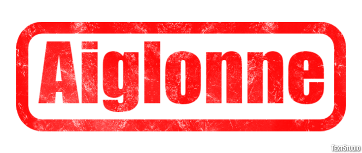 Aiglonne Efeito do texto
