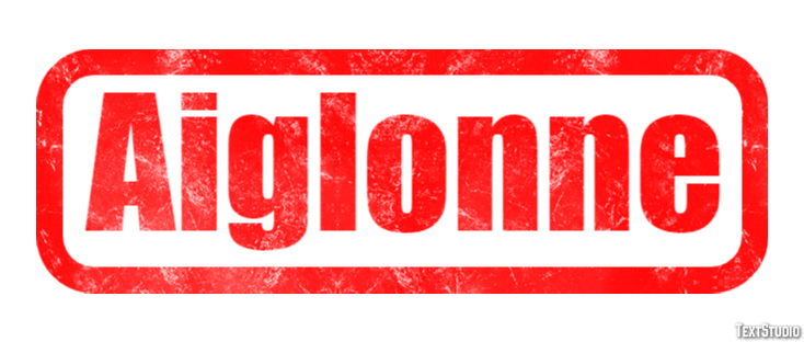 Aiglonne Effet de Texte