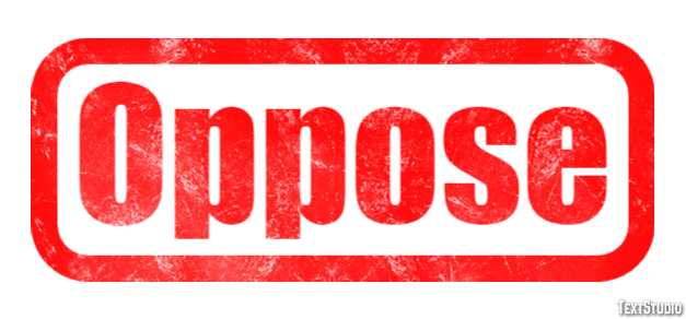 Oppose Texteffekt