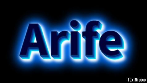 Arife Effetto testo