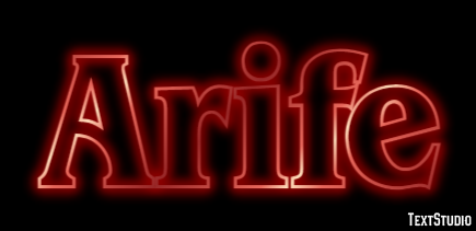 Arife Text Effect