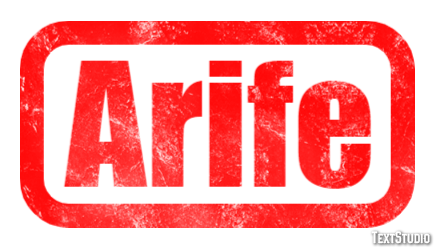 Arife Text effect