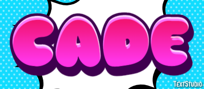 Cade Text Effect