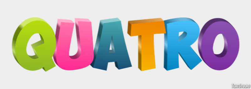 Quatro Effetto testo