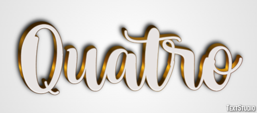 Quatro Effetto testo