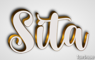 Sita Text Effect