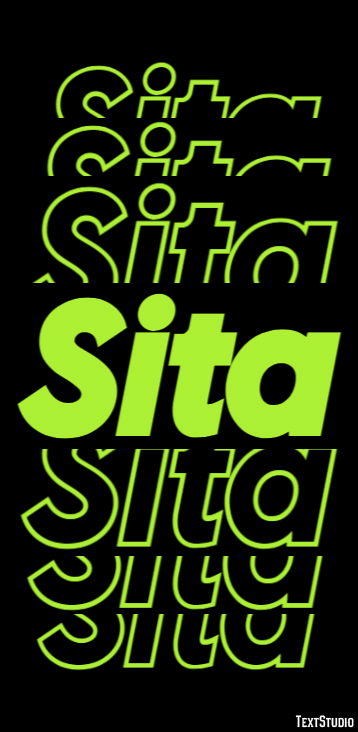 Sita Text Effect