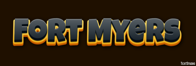 Fort Myers Efekt tekstowy