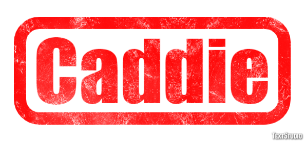 Caddie Effetto testo