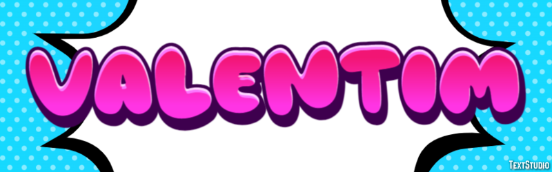 Valentim Text effect
