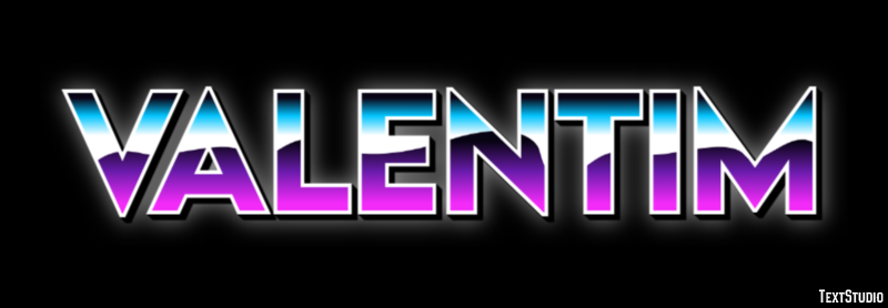 Valentim Text effect