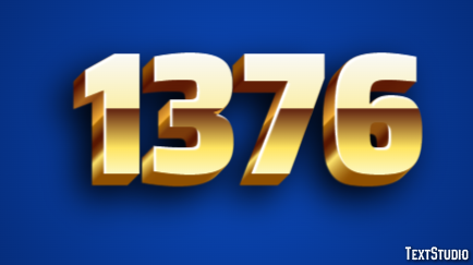 1376 Text Effect