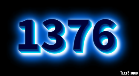 1376 Text Effect