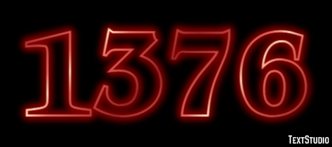 1376 Text Effect