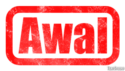 Awal Text effect