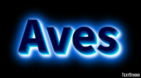 Aves Texteffekt