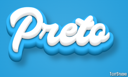 Preto Text Effect