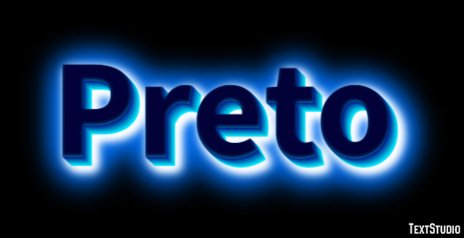 Preto Text Effect