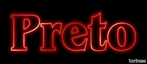 Preto Text Effect