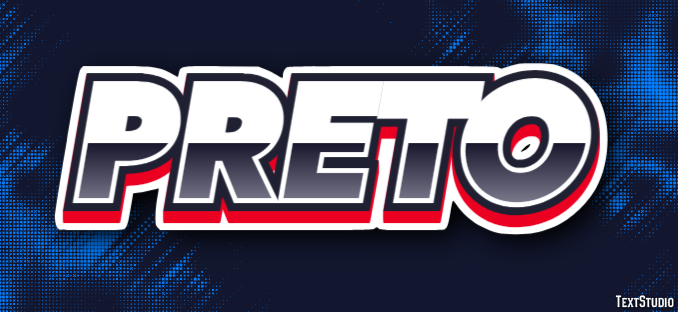 Preto Text Effect