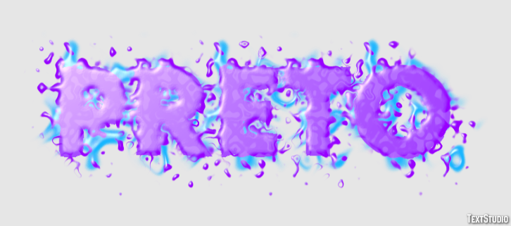 Preto Text Effect