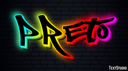 Preto Text Effect