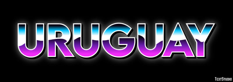Uruguay Text Effect