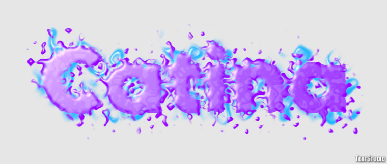 Catina Text effect