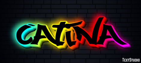 Catina Text effect