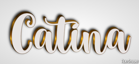 Catina Text effect