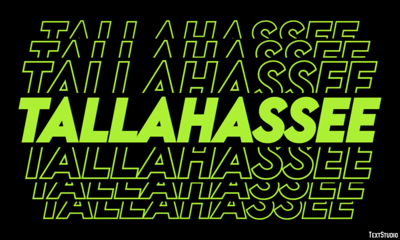 Tallahassee Efekt tekstowy