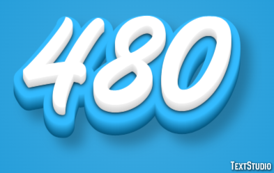480 Effetto testo