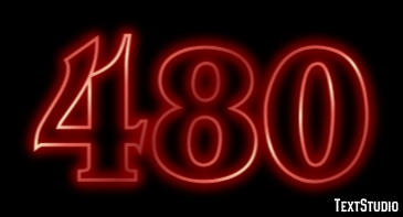 480 Effetto testo