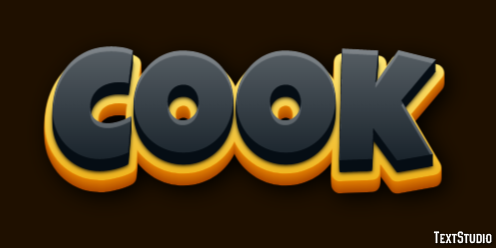 Cook Texteffekt