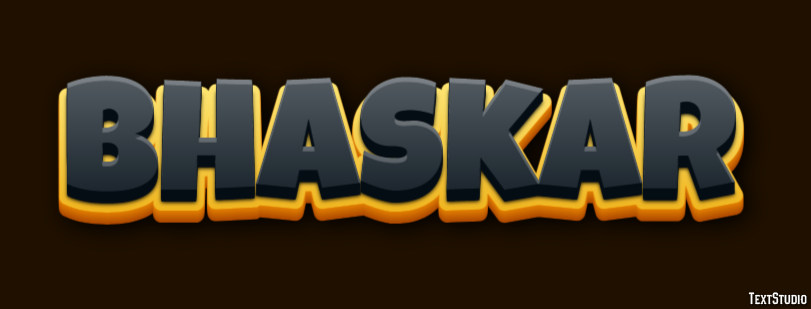 Bhaskar Text Effect