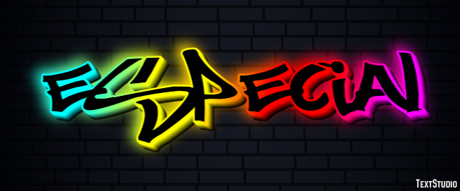 Especial テキスト効果
