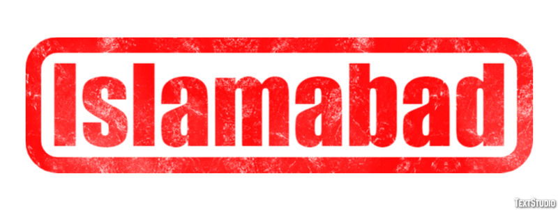 Islamabad Efekt tekstowy