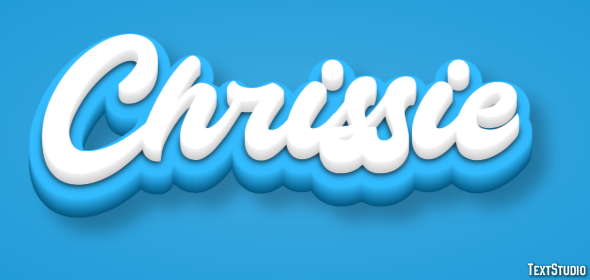 Chrissie Text Effect