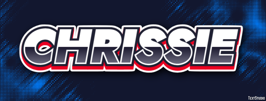 Chrissie Text effect