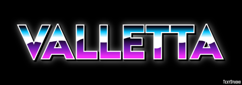 Valletta Texteffekt