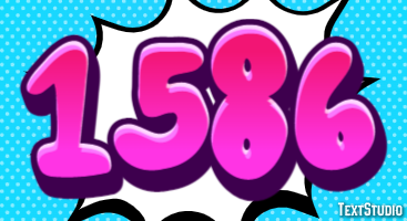 1586 Текстовый эффект