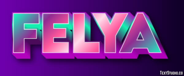 Felya Efecto de Texto