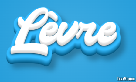 Lèvre Effet de Texte