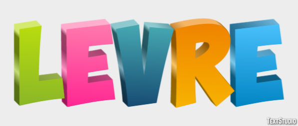 Lèvre Effet de Texte