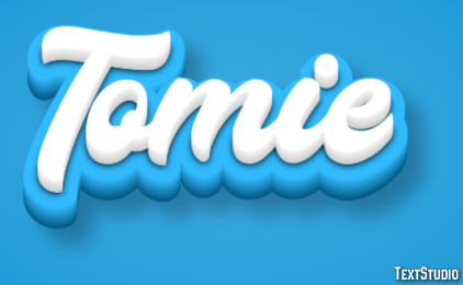 Tomie Text effect
