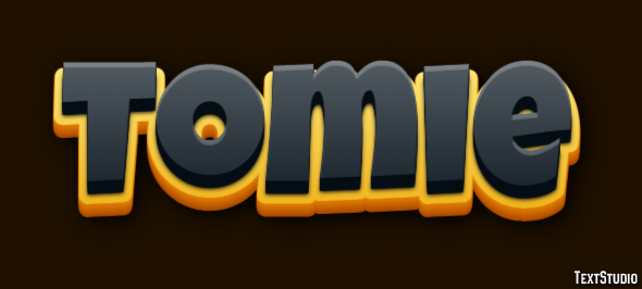 Tomie Text effect